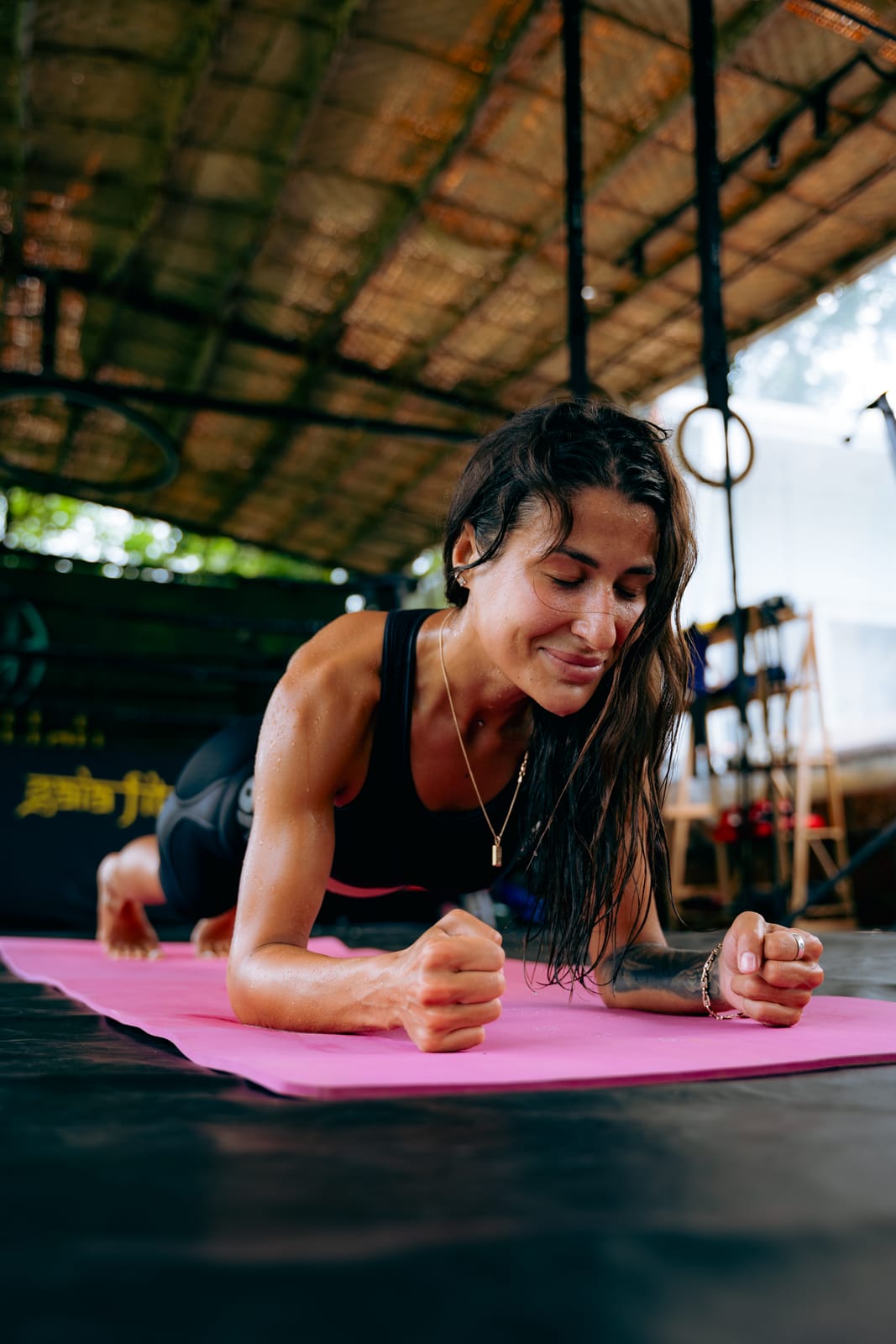 Morning mat session at Gaia Fit Lab